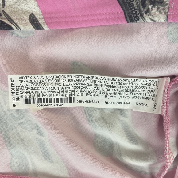 ❗️SOLD❗️Zara Barbie Pink Bodysuit Size L - Picture 8 of 10